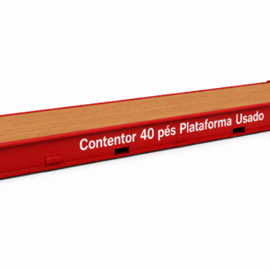 Contentor 40 pés Plataforma Usado