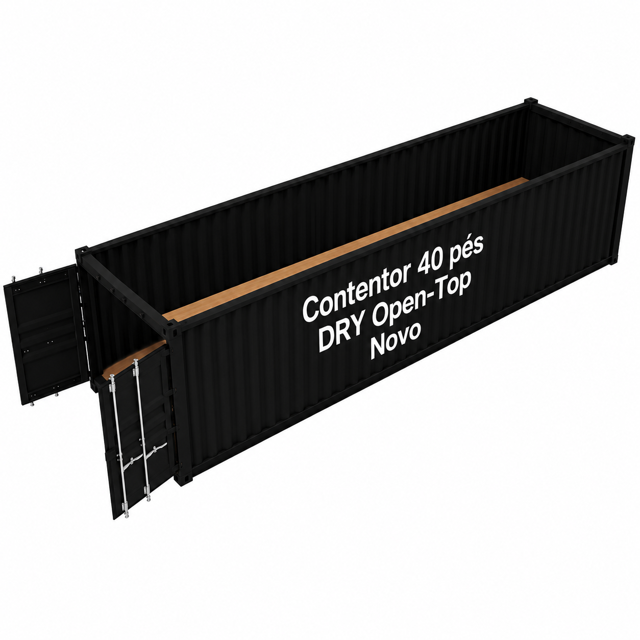 Contentor 40 pés DRY Open-Top Novo