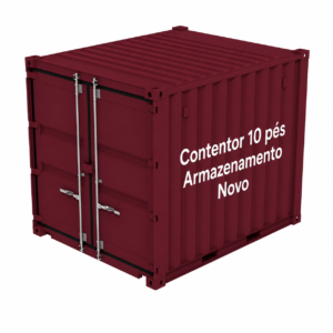 Contentor 10 pés Armazenamento Novo