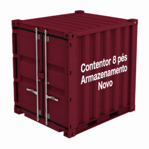 Contentor 8 pés Armazenamento Novo