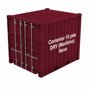 Contentor 10 pés DRY (Marítimo) Novo