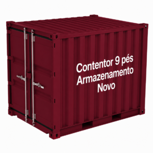 Contentor 9 pés Armazenamento Novo