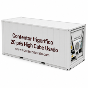 Contentor frigorífico 20 pés High Cube Usado