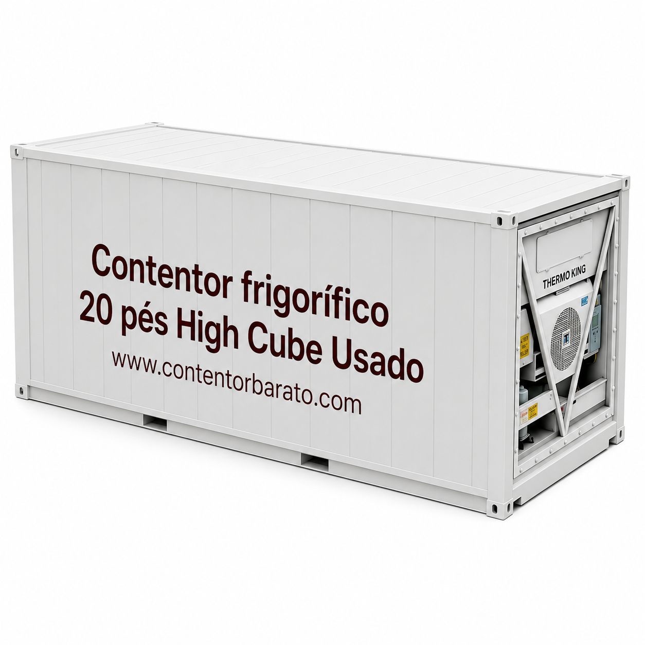 Contentor frigorífico 20 pés High Cube Usado